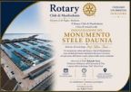 Inaugurazione del Monumento "Stele Daunia"