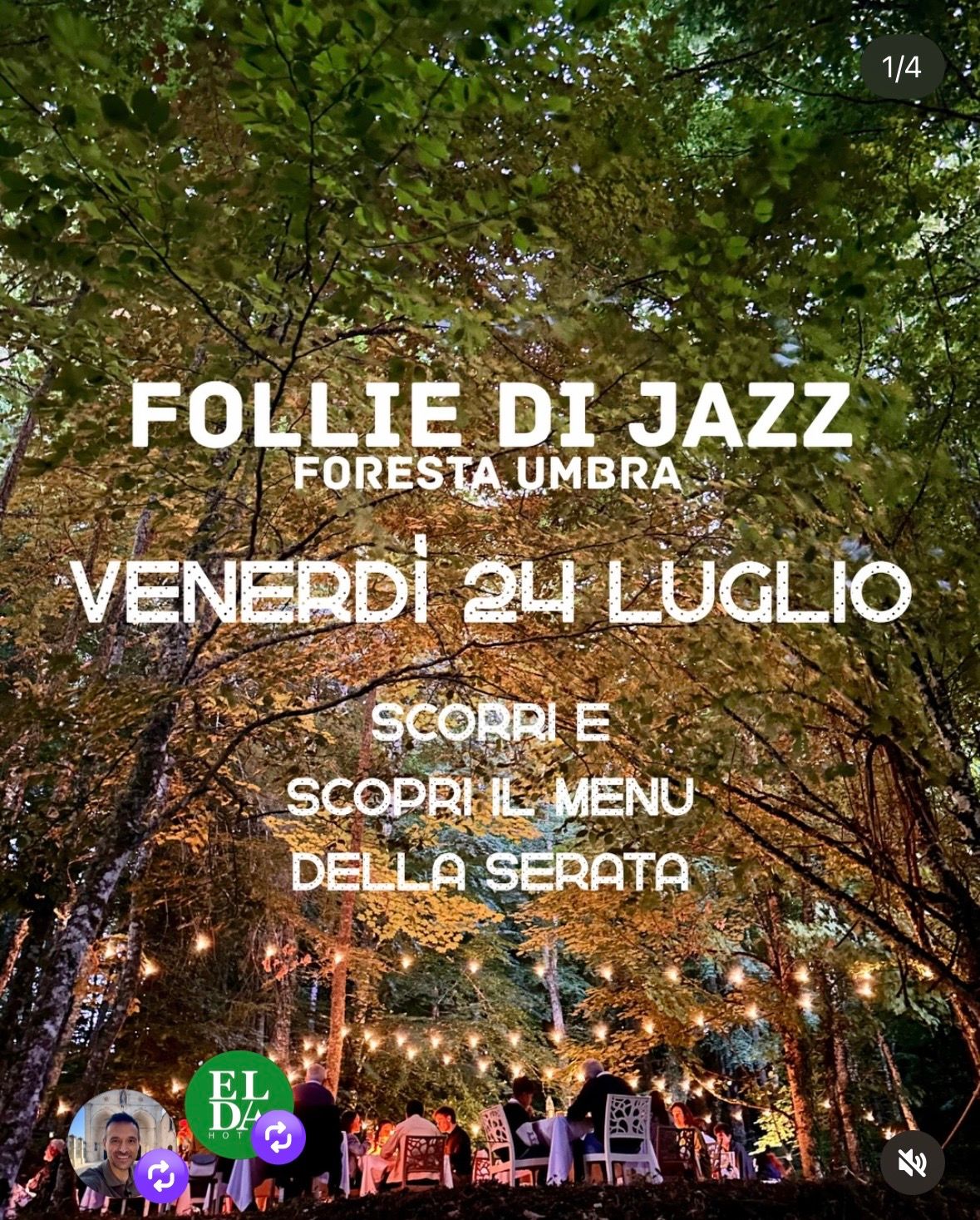 Follie di Jazz all'Hotel Elda | Foresta Umbra