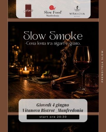 Slow Smoke – Cena lenta tra sigari e gusto