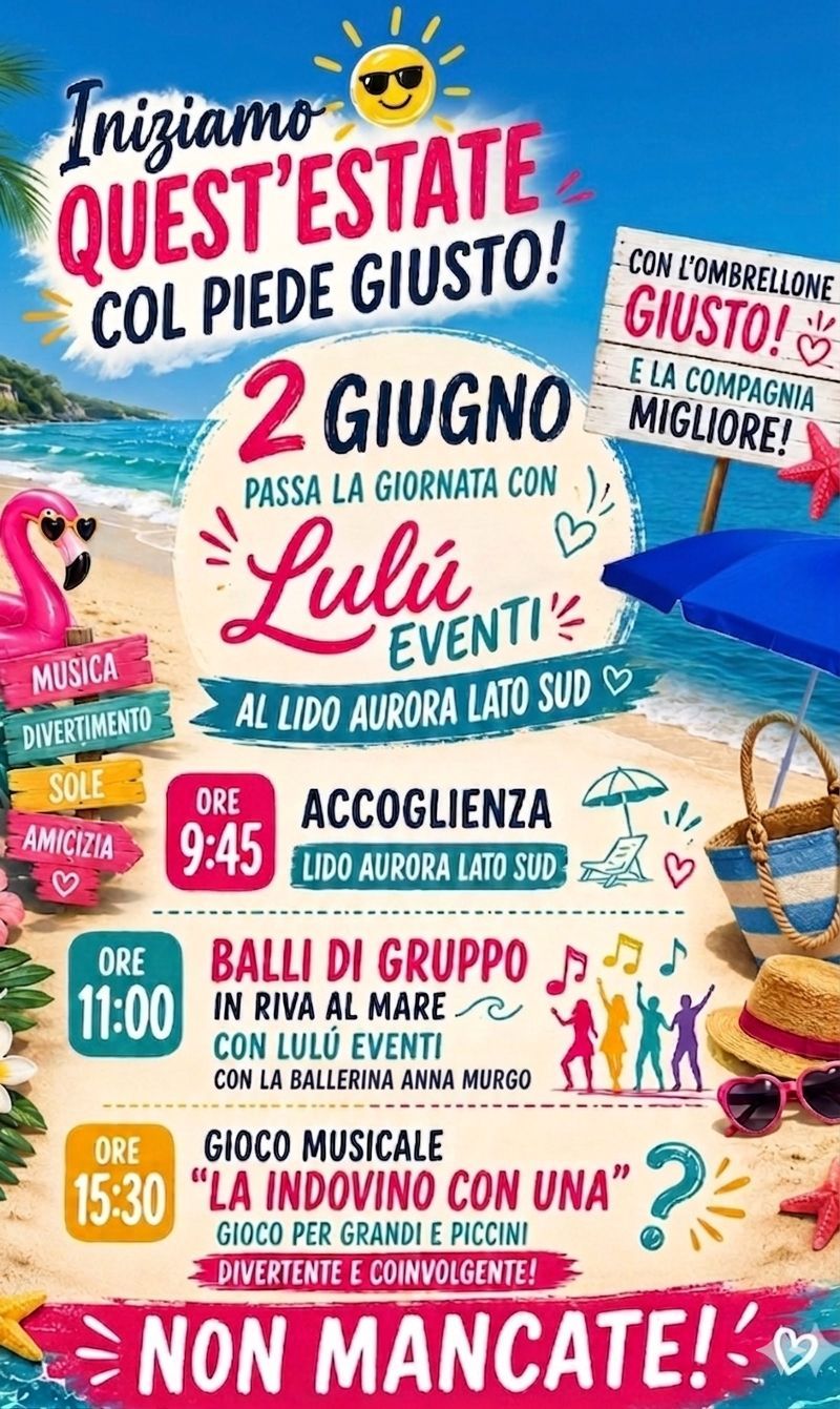 Lulù Eventi al Lido Aurora Sud 
