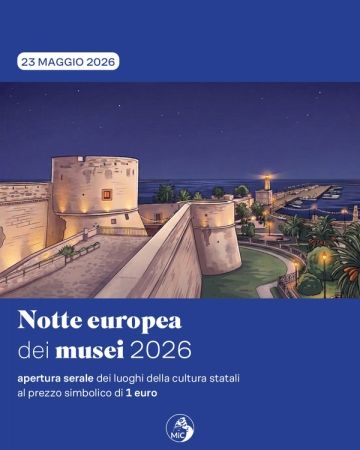 Notte Europea dei Musei 2026 al Castello di Manfredonia