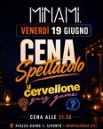 Cena Spettacolo "Il Cervellone" al Minami