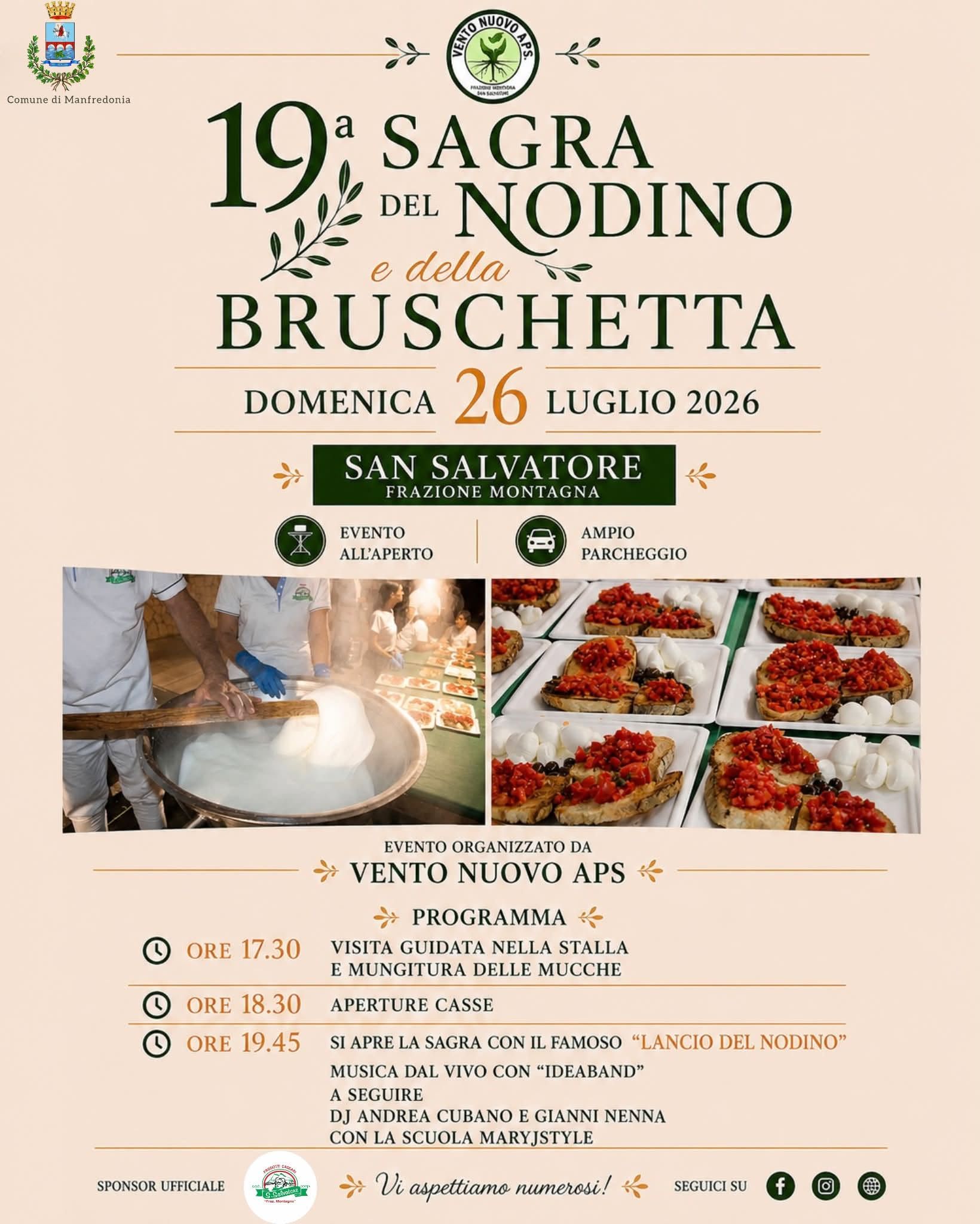 19ª Sagra del Nodino e della Bruschetta a San Salvatore