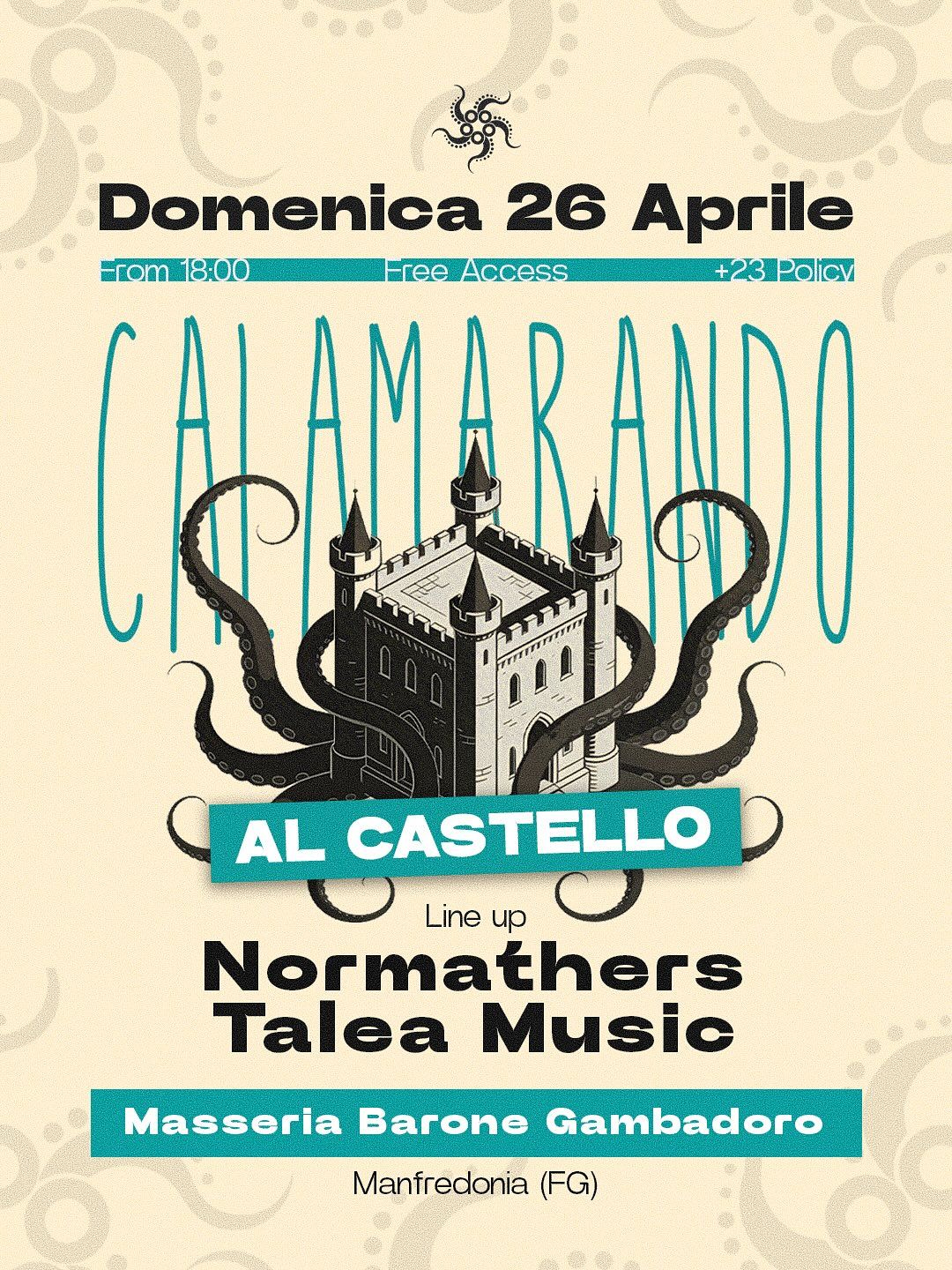 Calamarando al Castello | DJ Set & Music Night
