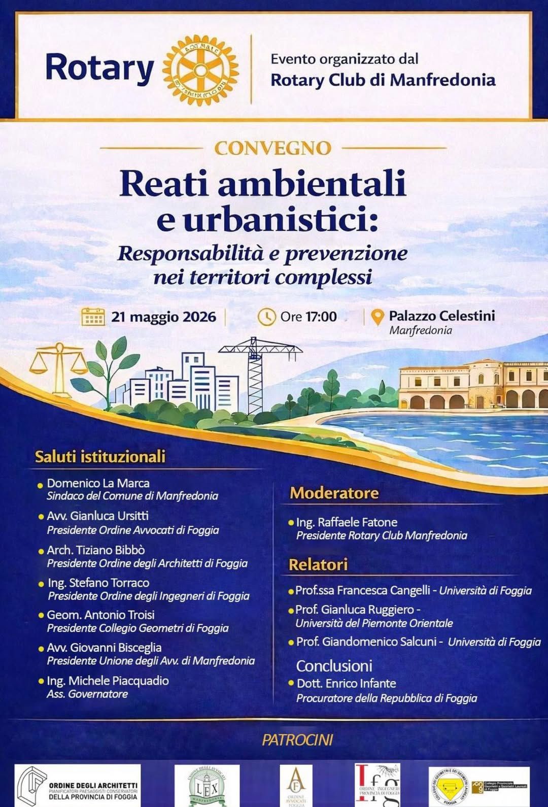 Convegno “Reati ambientali e urbanistici”