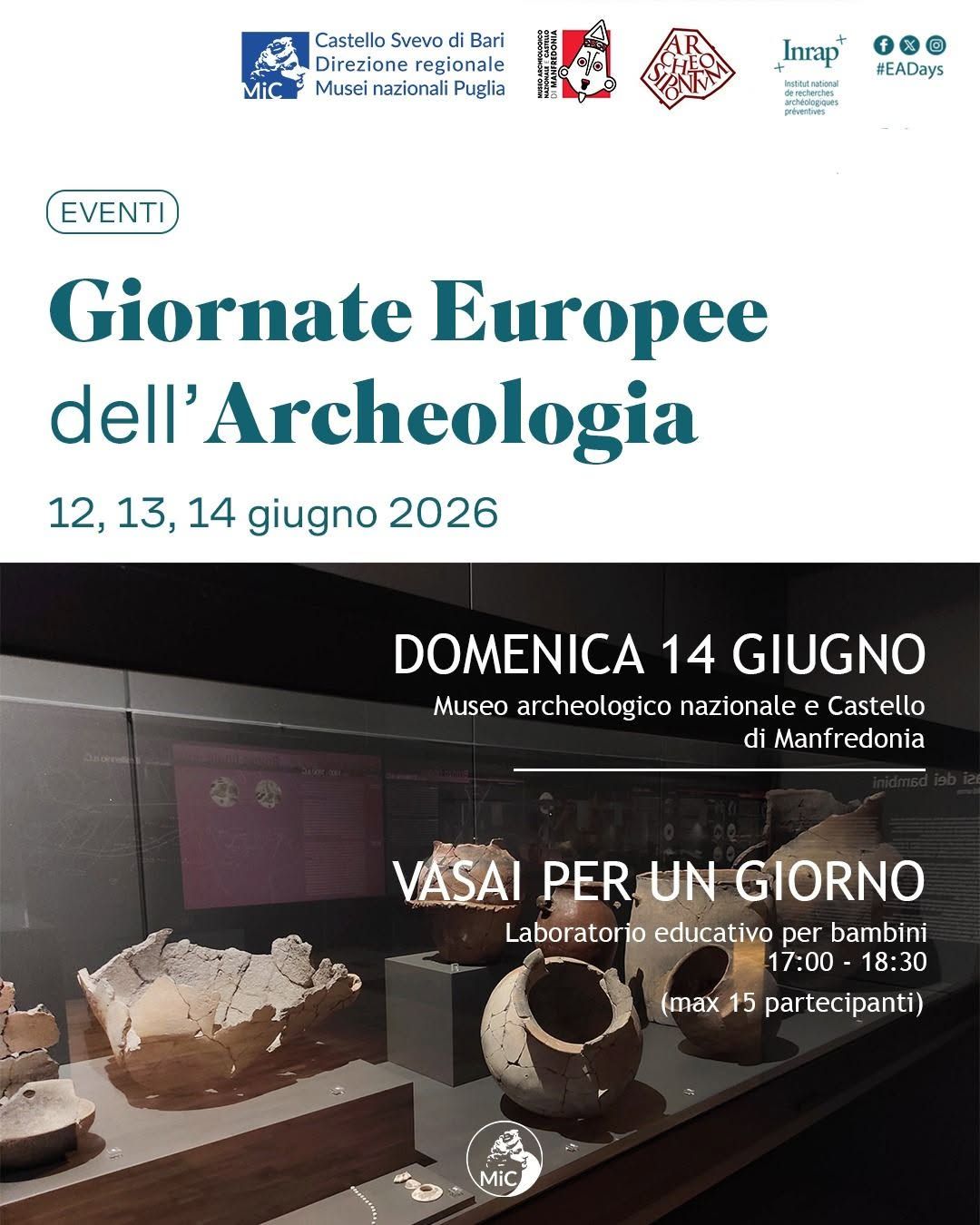 Vasai per un giorno - Giornate Europee dell’Archeologia
