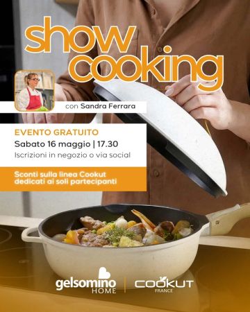 Show Cooking con Sandra Ferrara da Gelsomino Home