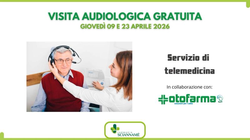 Visita audiologica gratuita