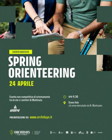 Spring Orienteering Orchidays | percorso di orientamento tra natura e sentieri
