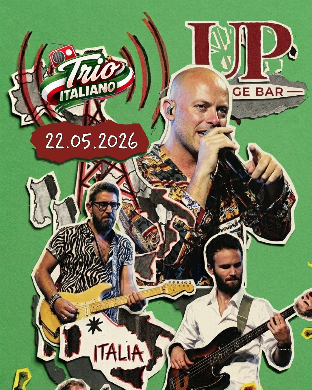 Trio Italiano live | UP Lounge Bar