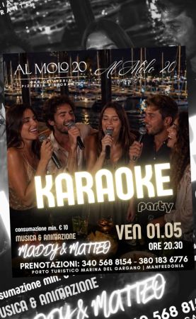 Karaoke Party con Maddy & Matteo | Al Molo 20