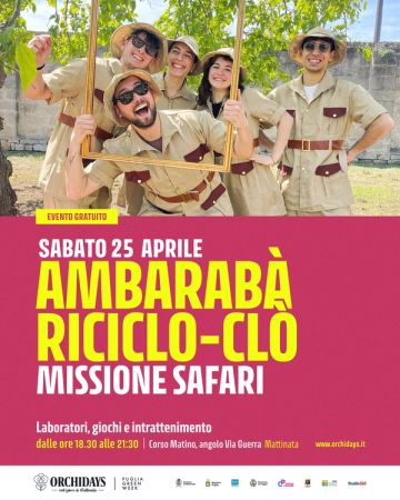 Ambarabà Riciclo-Clò Orchidays | laboratori e giochi per bambini