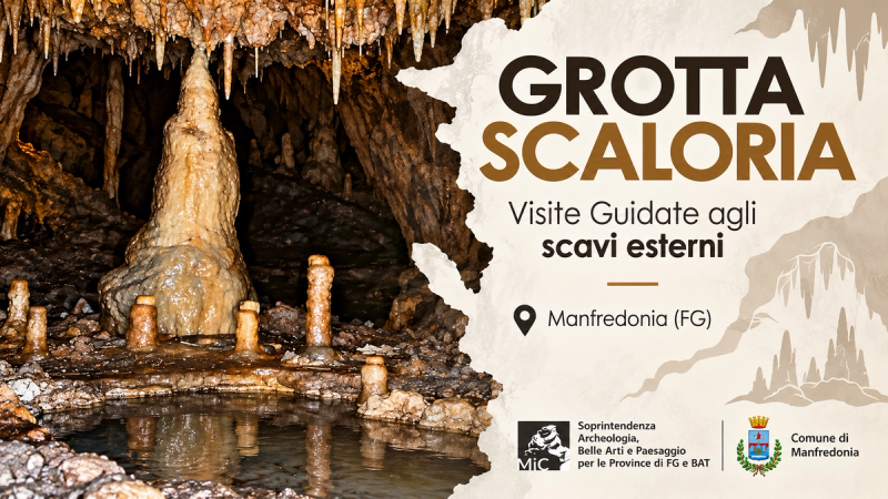 Visite guidate agli scavi esterni di Grotta Scaloria