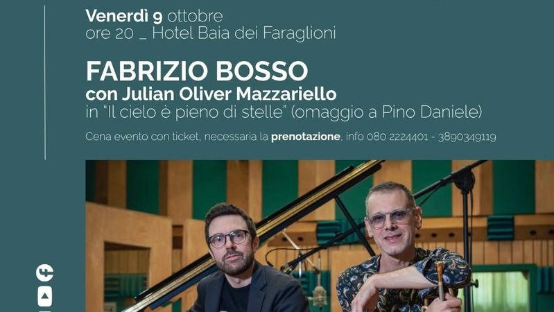 Fabrizio Bosso e Julian Oliver Mazzariello – Omaggio a Pino Daniele | Mattinata