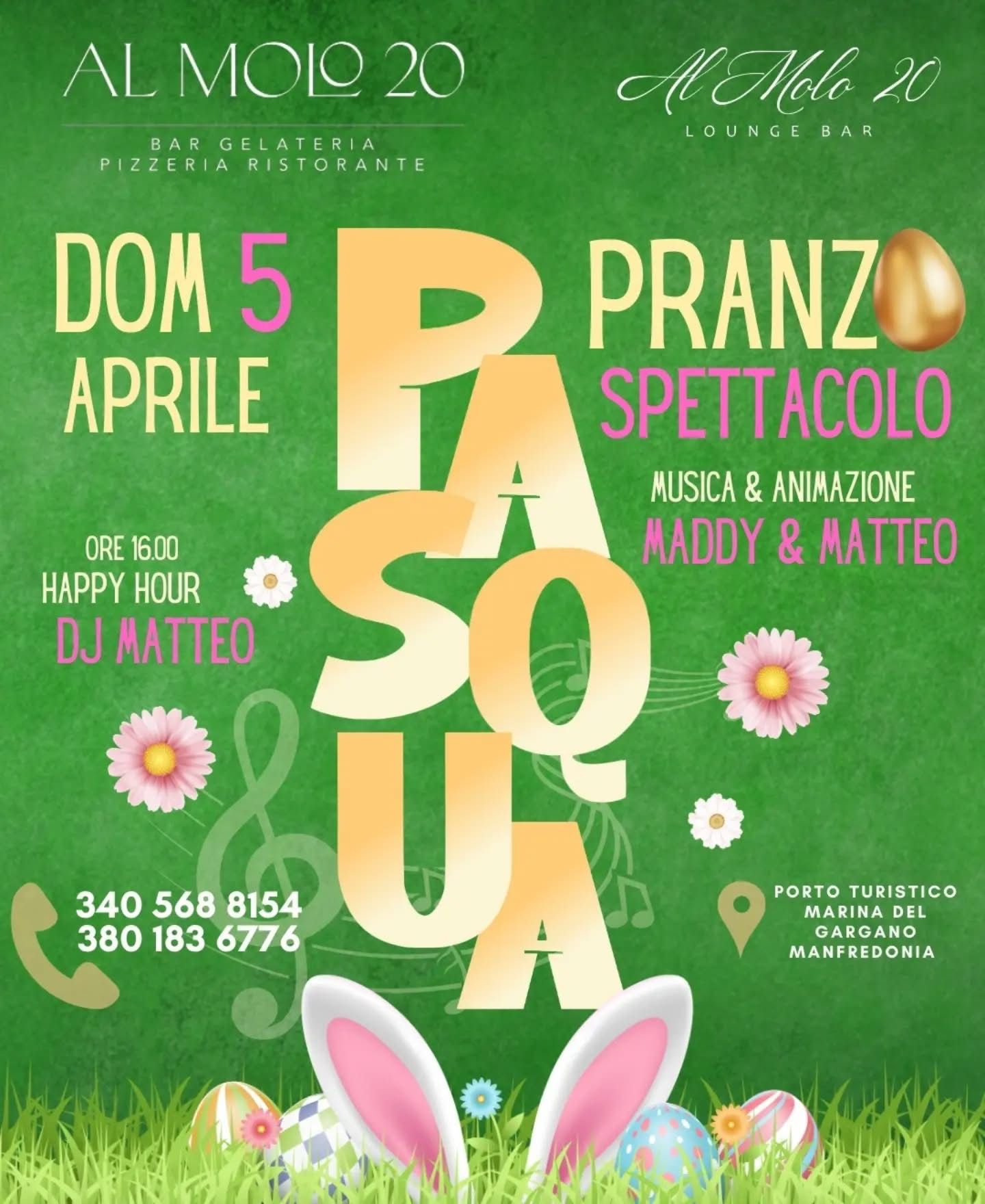 Pranzo di Pasqua | Al Molo 20