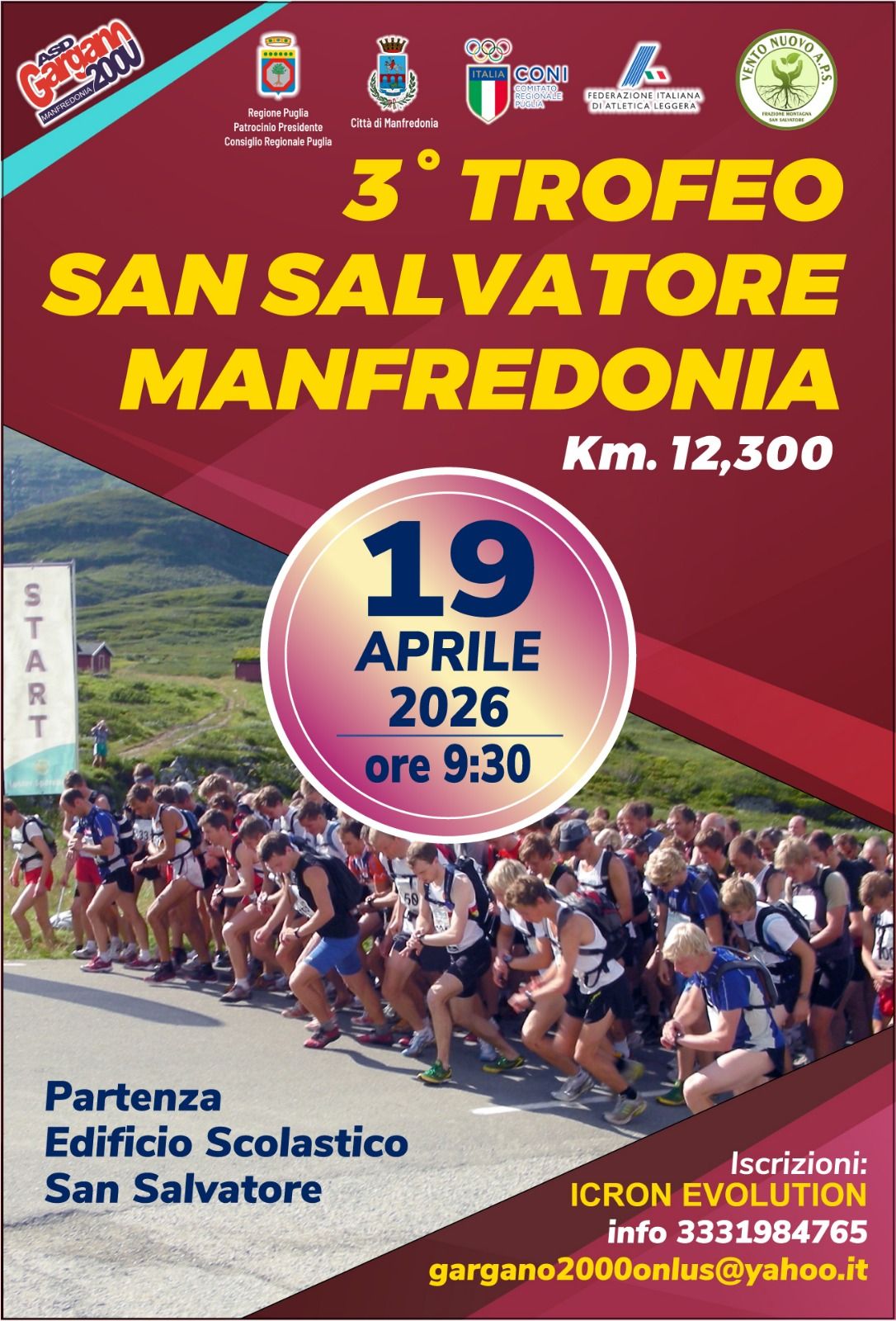 Gara podistica sul Gargano | Trofeo San Salvatore 
