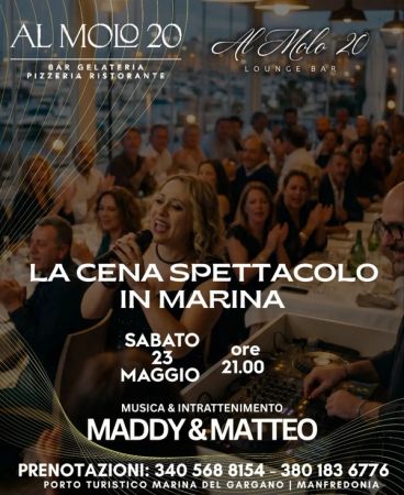 La Cena Spettacolo in Marina | Al Molo 20