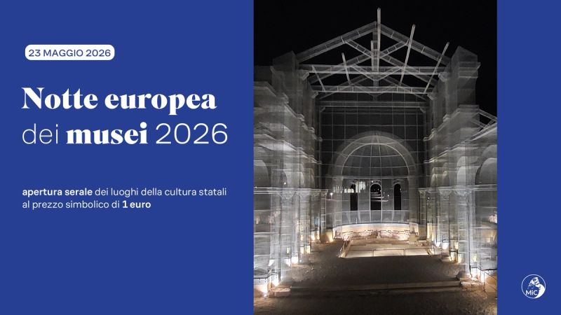 Notte Europea dei Musei 2026 al Parco Archeologico di Siponto