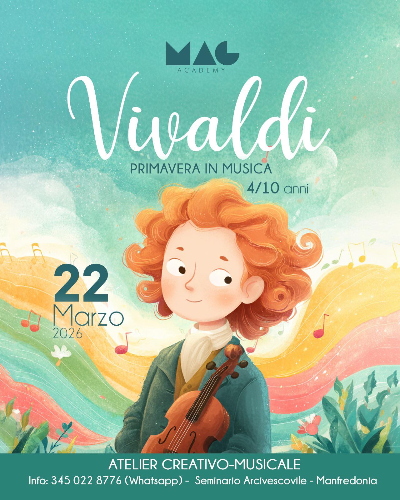Atelier creativo per bambini | Vivaldi: Primavera in musica