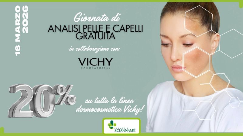 Analisi pelle e capelli gratuita | Giornata Vichy