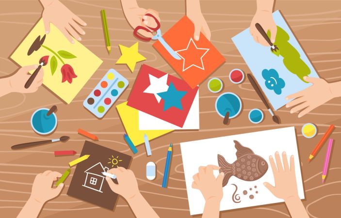 Laboratorio creativo ed ecologico per bambini: Paper Art