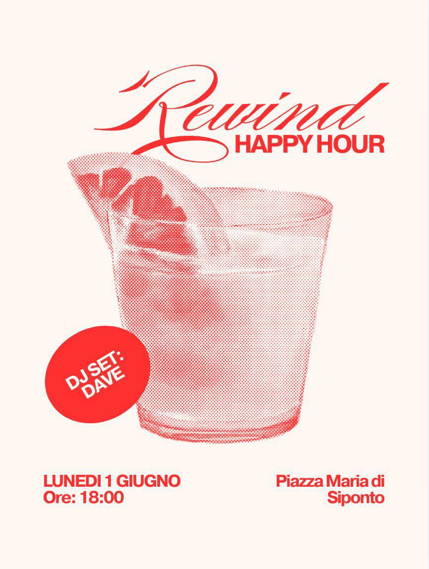 Happy Hour con DJ Set Dave  | Rewind