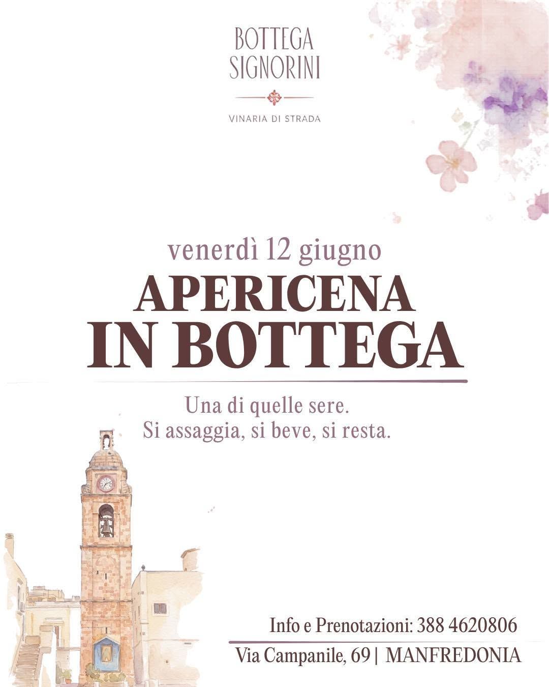 Apericena in Bottega