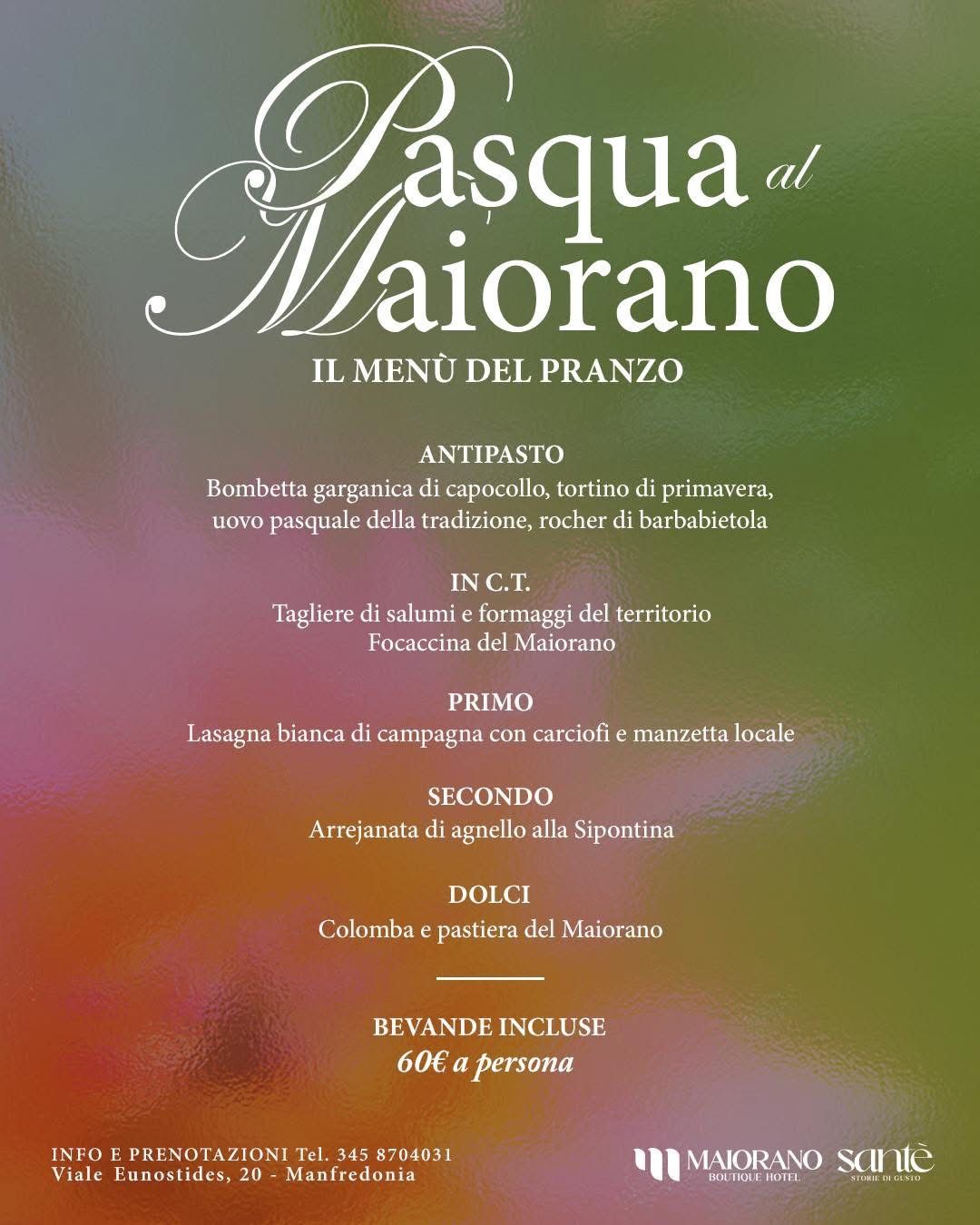Pranzo di Pasqua | Maiorano Boutique Hotel