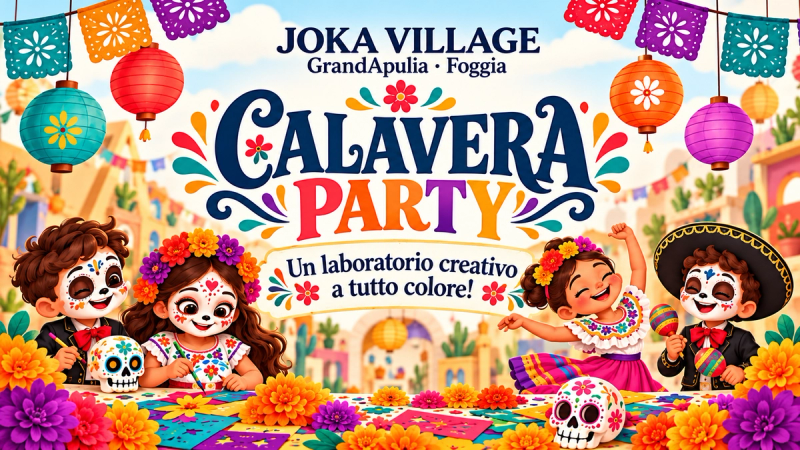 Calavera Party – Joka Village | GrandApulia, Foggia