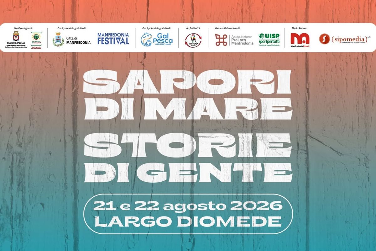Mangiamare 2026 Manfredonia: programma, ticket e orari | 21-22 agosto