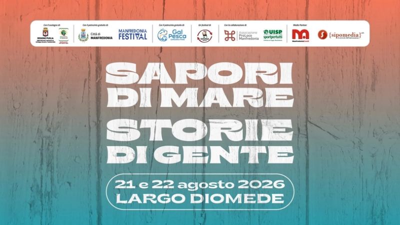Oggi Inaugurazione – Mangiamare 2026, prevendita questa mattina in Largo Diomede Oggi Inaugurazione – Mangiamare 2026, prevendita questa mattina in Largo Diomede