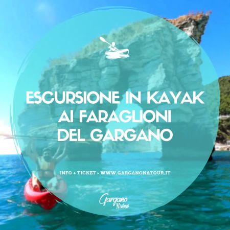 Escursione in kayak ai Faraglioni di Baia delle Zagare 