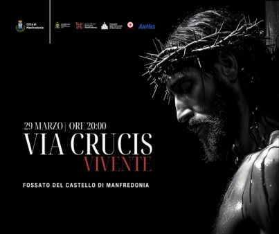 Via Crucis Vivente nel fossato del Castello