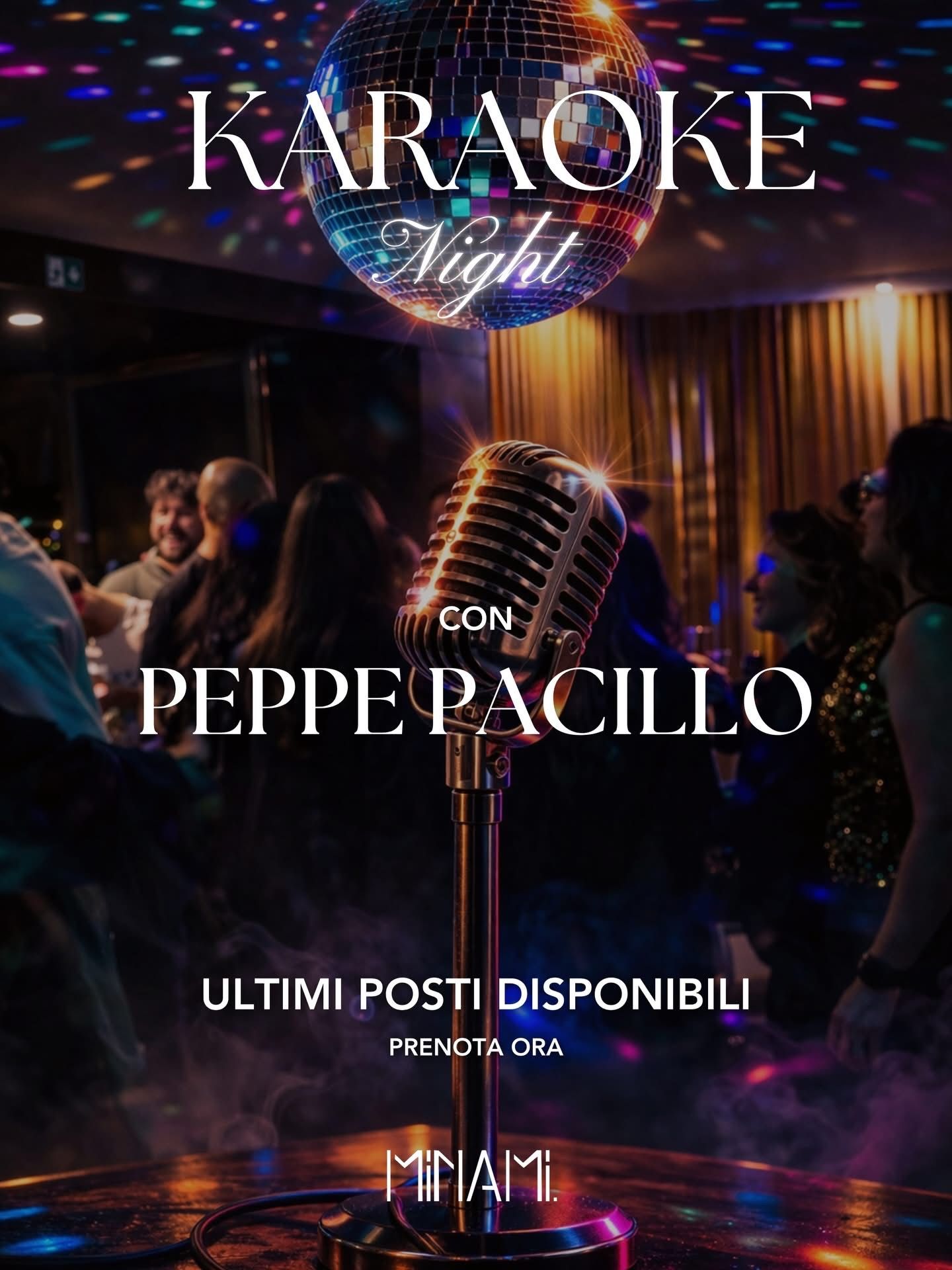 Karaoke Night con Peppe Pacillo | Minami Restaurant & Lounge