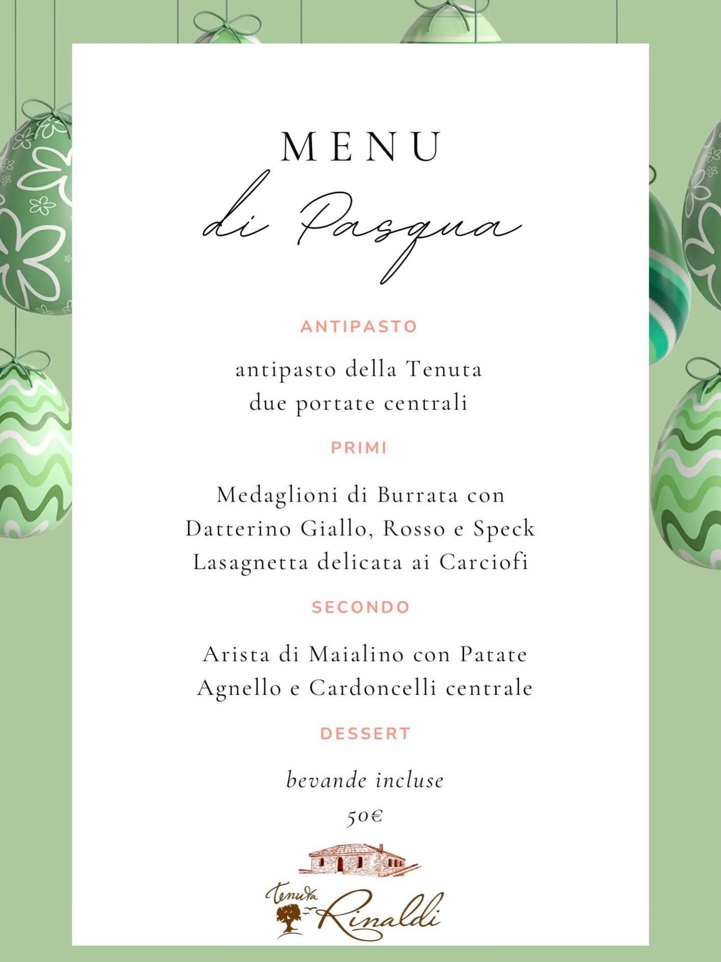 Pranzo di Pasqua | Tenuta Rinaldi