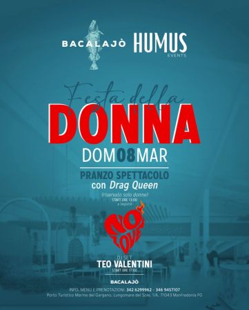 Festa della Donna – Pranzo spettacolo e DJ set 