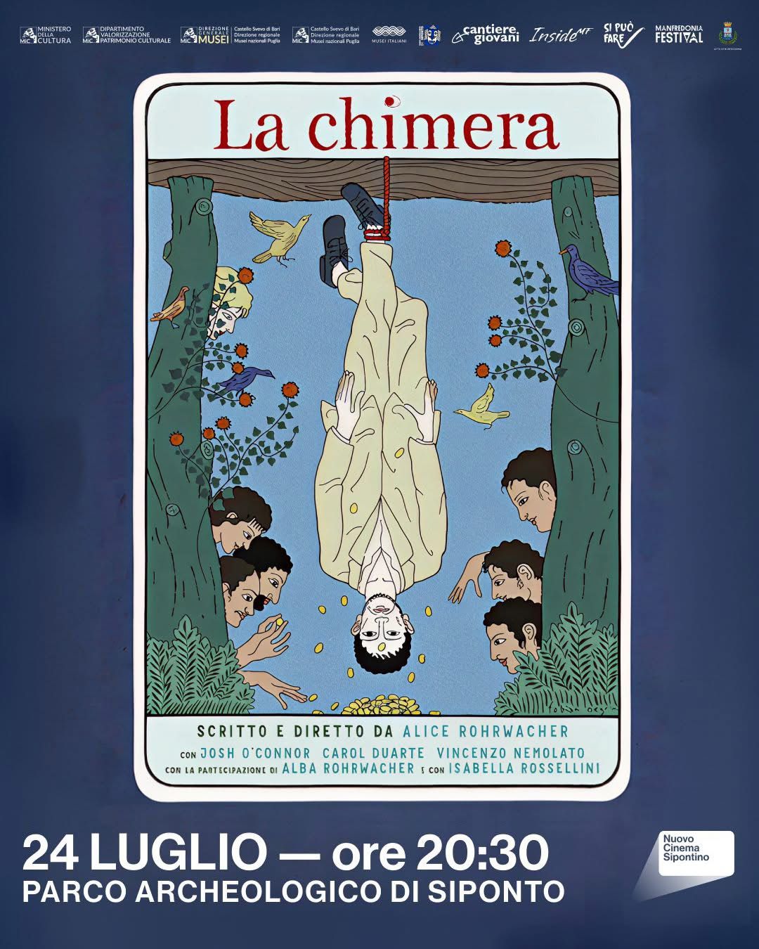 Cinema sotto le stelle: “La Chimera” al Parco Archeologico di Siponto