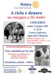 A cielo e denaro – Omaggio a Fabrizio De André