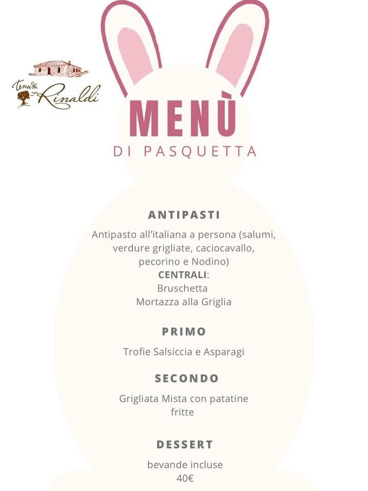 Pranzo di Pasquetta | Tenuta Rinaldi