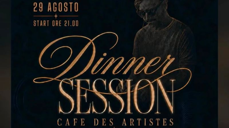 Dinner Session con Rico Deejay al Café des Artistes