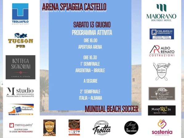 Mundial Beach Soccer – Semifinali