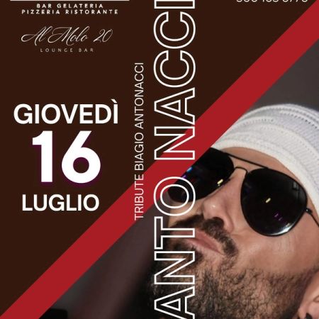 Tributo ad Antonacci con Anto Nacci | Al Molo 20 