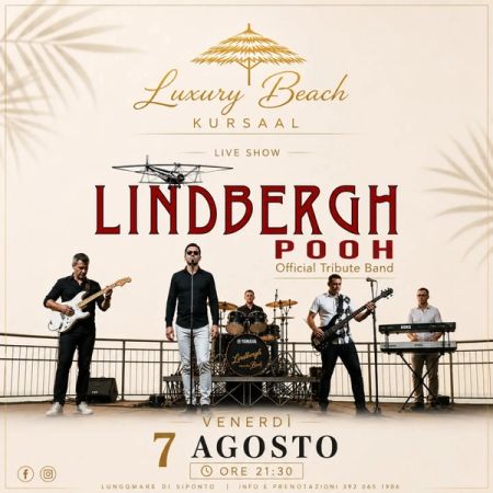 Lindbergh – Pooh Official Tribute Band | Luxury Beach Kursaal