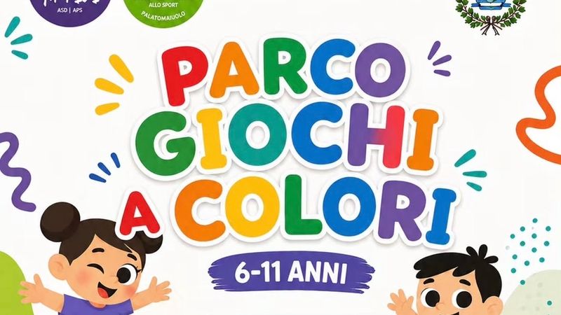 Parco Giochi a Colori – attività gratuite per bambini