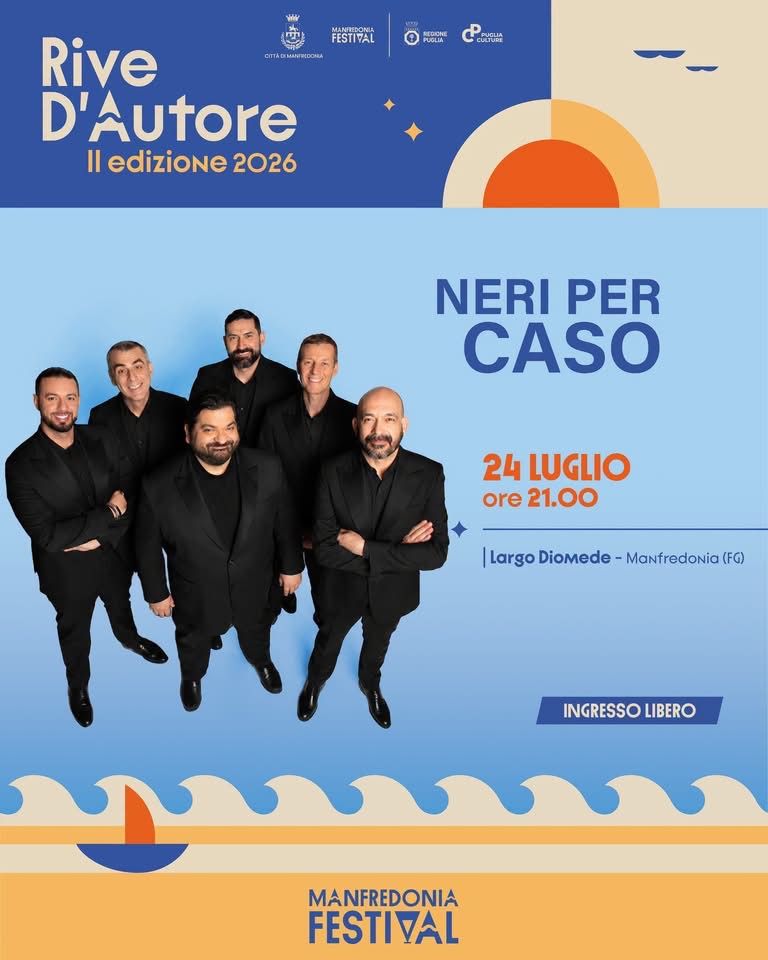 Neri per Caso in concerto | Rive d’Autore 2026