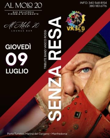 Senza Resa – Vasco Rossi Tribute Band | Molo 20 