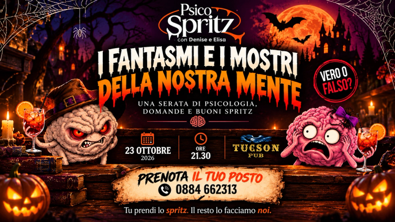 PsicoSpritz – I fantasmi e i mostri della nostra mente