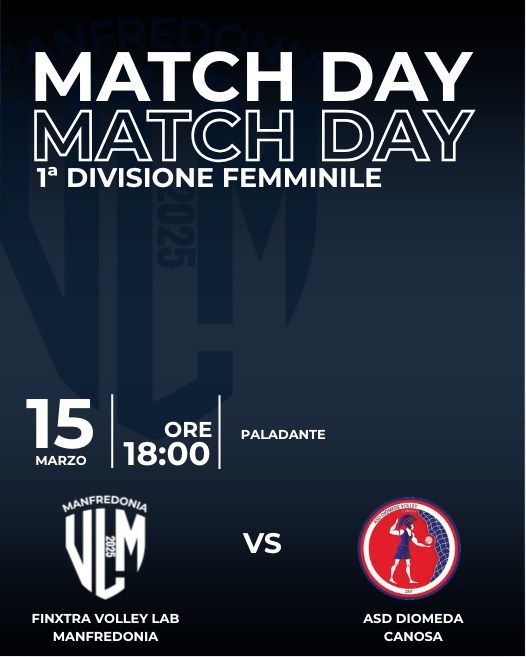 Volley 1ª Divisione Femminile | Finxtra Volley Lab Manfredonia vs ASD Diomeda Canosa