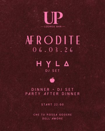Dinner Party · DJ Set | Afrodite con Hyla