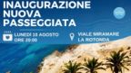 Inaugurazione della nuova passeggiata di Viale Miramare 